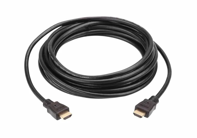 ATEN 10 m High Speed HDMI Cable - ATEN High Speed HDMI Cable with Ethernet 4K (4096 x 2160 @30Hz); 10 m HDMI Cable with Ethernet, 10 m, HDMI Type A (Standard), HDMI Type A (Standard), 4096 x 2160 pixels, 3D, Black
