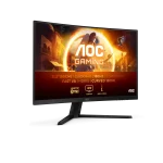 AOC-CQ32G4VE Gaming Monitor|Curved 32 inch|VA QHD 2560x1440 180Hz|1ms|HDMI DP|VESA|Flicker Free;|Low Blue Model | Adaptive Syn - AOC G4 CQ32G4VE, 81.3 cm (32"), 2560 x 1440 pixels, Quad HD, LCD, 0.5 ms, Black, Grey