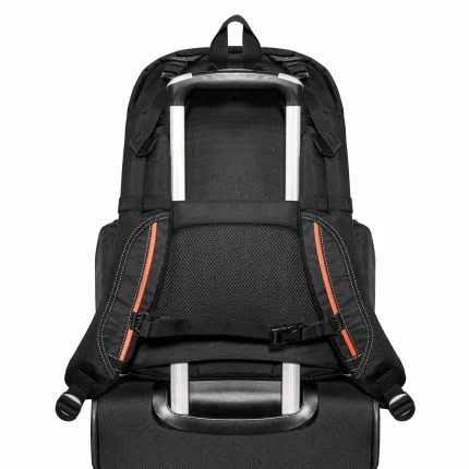 EVERKI EKP121S15 ATLAS 11''-15.6'' BACKPACK - Everki Atlas, 39.6 cm (15.6"), Notebook compartment, Black