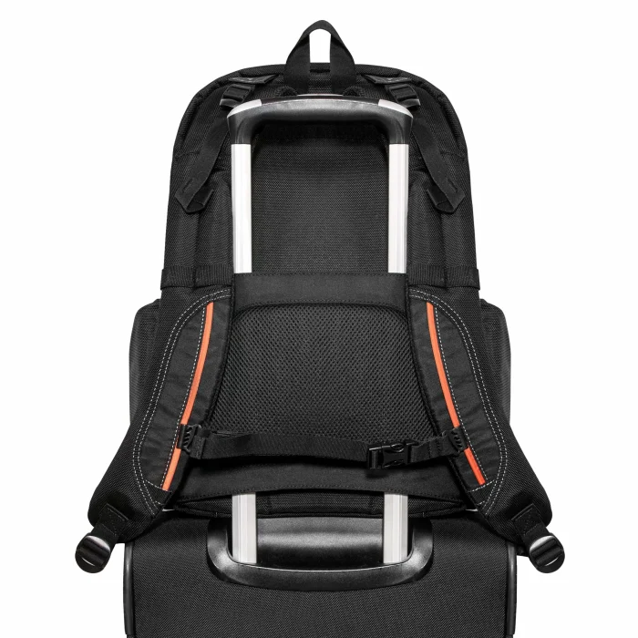 EVERKI EKP121S15 ATLAS 11''-15.6'' BACKPACK - Everki Atlas, 39.6 cm (15.6"), Notebook compartment, Black