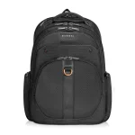 EVERKI EKP121S15 ATLAS 11''-15.6'' BACKPACK - Everki Atlas, 39.6 cm (15.6"), Notebook compartment, Black