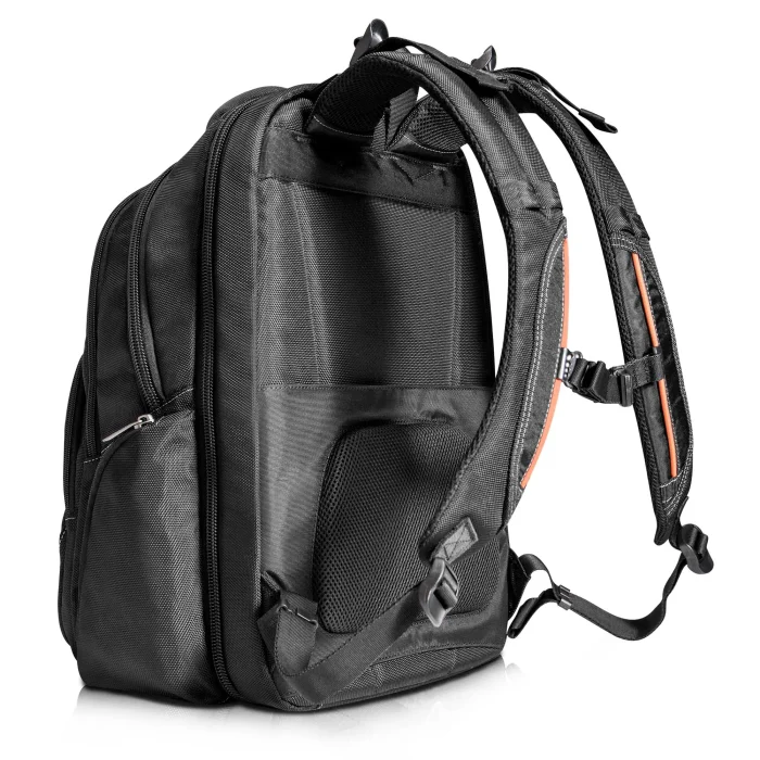 EVERKI EKP121S15 ATLAS 11''-15.6'' BACKPACK - Everki Atlas, 39.6 cm (15.6"), Notebook compartment, Black