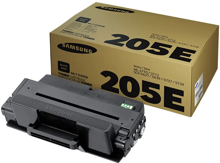 SAMSUNG MLT-D205E BLACK TONER CARTRIDGE - HP Samsung MLT-D205E, 10000 pages, Black, 1 pc(s)