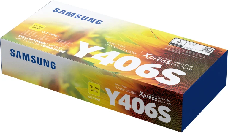 SAMSUNG CLT-Y406S YELLOW TONER - HP Samsung CLT-Y406S, 1000 pages, Yellow, 1 pc(s)