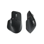 920-011614- Logitech MX Keys S Perfomance Combo: MX Master 3S; MX Keys S & MX Palm Rest- GRAPHITE - Logitech MX Keys S Combo, Wireless, RF Wireless + Bluetooth, Scissor key switch, QWERTY, LED, Graphite