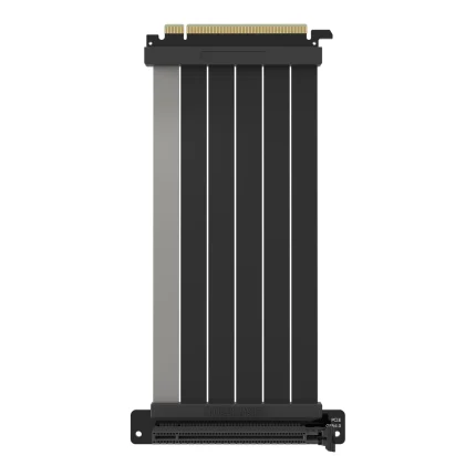 Cooler Master MasterAccessory Riser Cable PCIe 4.0 x16 200mm V2 - Cooler Master MCA-U002R-KPCI40-200, PCIe x16 - PCIe x16, Male/Female, 1 pc(s), PCIe 4.0, Black, Thermoplastic elastomer (TPE), Polyethylene (PE)