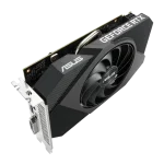 ASUS Graphics Card/NVIDIA/PCIe4/8GB GDDR6/OC mode:1807MHz/ Gaming mode:1777MHz/1xDVI/1xHDMI/1xDP/450W - ASUS Phoenix PH-RTX3050-8G-V2, GeForce RTX 3050, 8 GB, GDDR6, 128 bit, 7680 x 4320 pixels, PCI Express 4.0