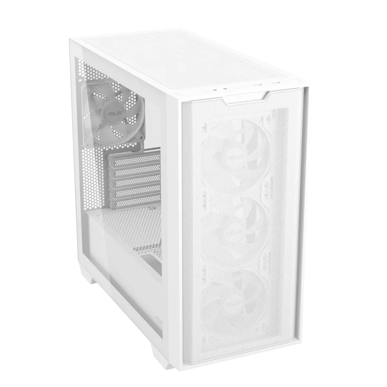 ASUS Chassis/ White/ Micro-ATX/Mini-ITX/Top Radiator: 120 /140/240/280/360mm/Dimensions:220 x 430 x 465mm - ASUS A21 PLUS, PC, White, micro ATX, Mini-ITX, Multi, 16.5 cm, 38 cm