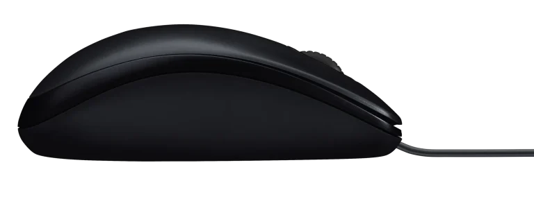 910-001793 - LOGI M90 Corded Mouse (Black) USB 3 buttons optical tracking with wheel - Logitech LGT-M90, Ambidextrous, Optical, USB Type-A, 1000 DPI, Black