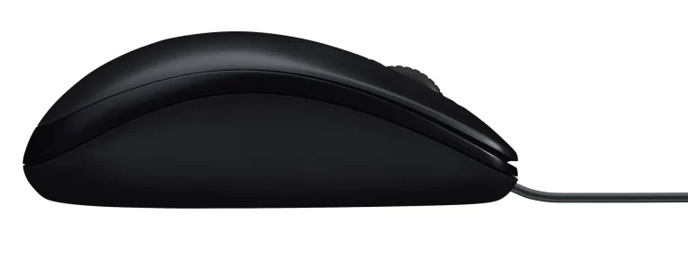 910-001793 - LOGI M90 Corded Mouse (Black) USB 3 buttons optical tracking with wheel - Logitech LGT-M90, Ambidextrous, Optical, USB Type-A, 1000 DPI, Black