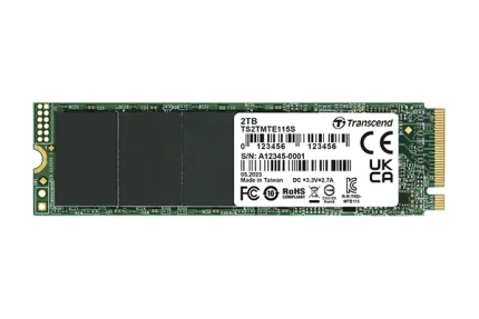 TRANSCEND 250GB MTE115S PCI-E GEN 3x4 M.2 2280 SSD 3D NAND - 3200 MB/s Read 1300 MB/s Write - 100 TBW - Transcend PCIe SSD 115S, 250 GB, M.2, 3200 MB/s