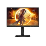 AOC 24G4E Gaming Monitor|23.8 inch|IPS FHD 1920x1080 180hz|1ms|HDMI DP|VESA|300 nits |Adaptive Sync - AOC G4 24G4E, 60.5 cm (23.8"), 1920 x 1080 pixels, Full HD, LED, 1 ms, Black