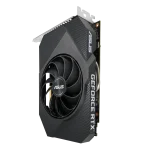 ASUS Graphics Card/NVIDIA/PCIe4/8GB GDDR6/OC mode:1807MHz/ Gaming mode:1777MHz/1xDVI/1xHDMI/1xDP/450W - ASUS Phoenix PH-RTX3050-8G-V2, GeForce RTX 3050, 8 GB, GDDR6, 128 bit, 7680 x 4320 pixels, PCI Express 4.0