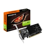 GIGABYTE nVidia GeForce GT 1030 - 2GB GDDR4; 64-Bit Memory Bus; PCI Express 2.0; 1x Dual-Link DVI-D; 1x HDMI; Low Profile - Gigabyte GV-N1030D4-2GL, GeForce GT 1030, 2 GB, GDDR4, 64 bit, 4096 x 2160 pixels, PCI Express x16 3.0
