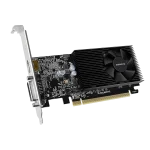 GIGABYTE nVidia GeForce GT 1030 - 2GB GDDR4; 64-Bit Memory Bus; PCI Express 2.0; 1x Dual-Link DVI-D; 1x HDMI; Low Profile - Gigabyte GV-N1030D4-2GL, GeForce GT 1030, 2 GB, GDDR4, 64 bit, 4096 x 2160 pixels, PCI Express x16 3.0