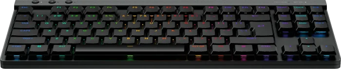 Logitech G515 LIGHTSPEED TKL Wireless Gaming Keyboard - BLACK - US INT'L - 2.4GHZ/BT - N/A - Logitech G 920-012538, Wired & Wireless, USB + RF Wireless + Bluetooth, Mechanical, QWERTY, RGB LED, Black
