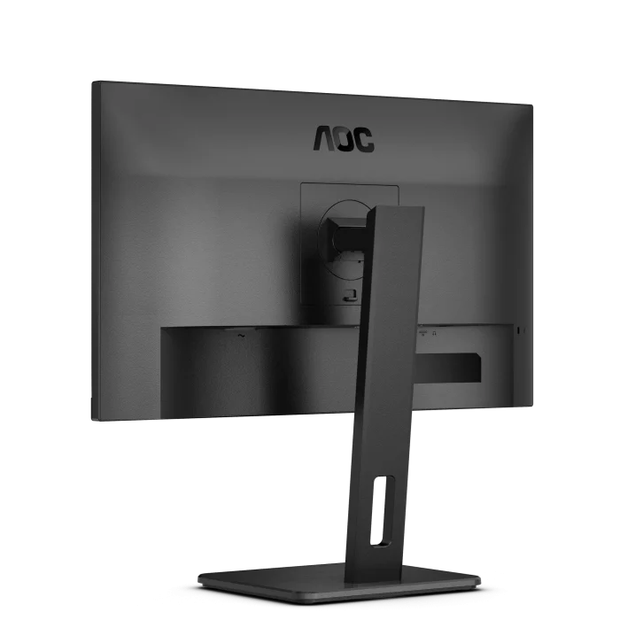AOC 24E3QAF Professional Monitor|23.8 inch|IPS FHD 1920x1080 75hz|HDMI DP|VGA|Flicker Free|Speakers|Height Adjustable Stand - AOC E3 24E3QAF, 60.5 cm (23.8"), 1920 x 1080 pixels, Full HD, LCD, 4 ms, Black
