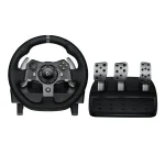Logitech Gaming Steering Wheel G920 Driving Force USB definitive sim racing wheel exclusively for the latest Xbox On and PC l - Logitech G G920 Driving Force Racing Wheel, Steering wheel + Pedals, PC, Xbox One, Xbox Series S, Xbox Series X, D-pad, Analogue / Digital, Wired, USB 2.0
