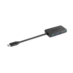 TRANSCEND USB TYPE C 4 PORT USB 3.1 HUB - BUS POWERED - Transcend HUB2C, USB 3.0 (3.1 Gen 1) Type-C, USB 3.2 Gen 1 (3.1 Gen 1) Type-A, 5000 Mbit/s, Black, CE/FCC/BSMI/KC, USB