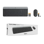 Logitech Wireless Keyboard and Mouse Combo MK470 (GRAPHITE) 2-Year Limited Hardware warranty - Logitech MK470 Slim Combo, Full-size (100%), Wireless, RF Wireless, QWERTY, Graphite, Mouse included