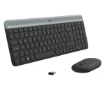 Logitech Wireless Keyboard and Mouse Combo MK470 (GRAPHITE) 2-Year Limited Hardware warranty - Logitech MK470 Slim Combo, Full-size (100%), Wireless, RF Wireless, QWERTY, Graphite, Mouse included