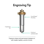 2006978 - Cricut Maker Engraving Tip with QuickSwap Housing - Cricut 2006978, Silver, 1 pc(s)