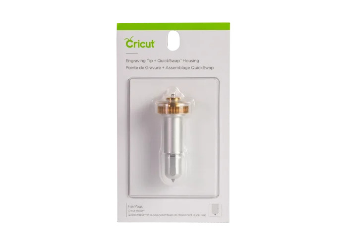 2006978 - Cricut Maker Engraving Tip with QuickSwap Housing - Cricut 2006978, Silver, 1 pc(s)