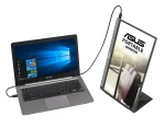 ASUS ZenScreen MB16ACE Portable USB Monitor | 15.6'' FHD | 60hZ | Hybrid Signal Solution | USB Type-C | Flicker Free | Blue Lig - ASUS ZenScreen MB16ACE, 39.6 cm (15.6"), 1920 x 1080 pixels, Full HD, LED, 5 ms, Grey