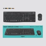 920-009800 - LOGI MK295 Wireless keyboard and mouse Combo Desktop Silent GRAPHITE - Logitech MK295 Silent Wireless Combo, Full-size (100%), USB, QWERTY, Graphite, Mouse included