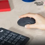 920-009800 - LOGI MK295 Wireless keyboard and mouse Combo Desktop Silent GRAPHITE - Logitech MK295 Silent Wireless Combo, Full-size (100%), USB, QWERTY, Graphite, Mouse included