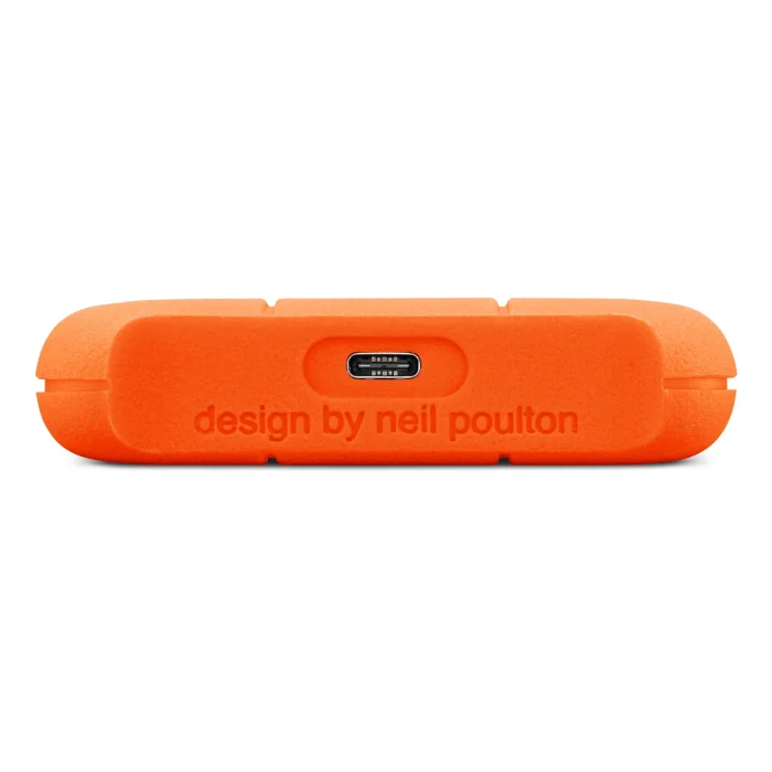 Seagate LaCie Rugged Mini; 1TB; USB 3.0; 2.5'' - LaCie Rugged Mini, 1000 GB, 2.5", 3.2 Gen 1 (3.1 Gen 1), 5400 RPM, Orange,Silver