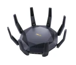 ASUS ROUTER/Gaming/2.4GHz 4x4up to1148Mbps/5GHz 8x8up to 4808Mbps/1xWAN/8xLAN/1xUSB/1xSFP/AiMesh/AiProtection/VPN90IG04J1-BM3010 - ASUS RT-AX89X AX6000 AiMesh, Wi-Fi 6 (802.11ax), Dual-band (2.4 GHz / 5 GHz), Ethernet LAN, 3G, Black, Tabletop router