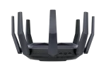 ASUS ROUTER/Gaming/2.4GHz 4x4up to1148Mbps/5GHz 8x8up to 4808Mbps/1xWAN/8xLAN/1xUSB/1xSFP/AiMesh/AiProtection/VPN90IG04J1-BM3010 - ASUS RT-AX89X AX6000 AiMesh, Wi-Fi 6 (802.11ax), Dual-band (2.4 GHz / 5 GHz), Ethernet LAN, 3G, Black, Tabletop router