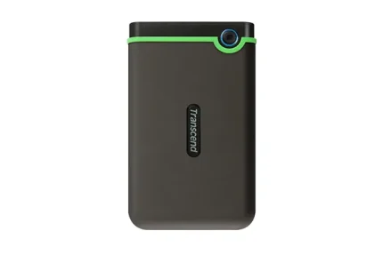 TRANSCEND 4TB STOREJET M3C 2.5'' USB TYPE C HDD SLIM IRON GREY - Transcend StoreJet 25M3C 4TB, 4 TB, 2.5", 3.2 Gen 1 (3.1 Gen 1), Black, Green