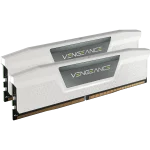 Corsair VENGEANCE® 32GB (2 x 16GB) DDR5 DRAM 5200MHz C40 Memory Kit; 40-40-40-77; 1.25V; Intel XMP White. . - Corsair Vengeance CMK32GX5M2B5200C40W, 32 GB, 2 x 16 GB, DDR5, 5200 MHz, 288-pin DIMM