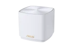ASUS ROUTER/Mesh/2402Mbps+574Mbps/Cvg up to 223Sqm/ 1xWAN/1xLAN/AiMesh/AiProtection/VPN/Wall mount/Instant Guard/90IG0750-MO3B60 - ASUS ZenWiFi XD5 (W-1-PK), White, Internal, Mesh router, Power, 222.9 m², Dual-band (2.4 GHz / 5 GHz)