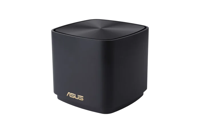 ASUS ROUTER/Mesh/1201Mbps+571Mbps/Cvg up to 306 Sqm/1xWAN/ 1xLAN/AiMesh/AiProtection/VPN/Wallmount/Instant Guard/90IG07M0-MO3C50 - ASUS ZenWiFi XD4 Plus (B-3-PK), Black, Internal, Mesh router, Power, 445.93 m², Dual-band (2.4 GHz / 5 GHz)