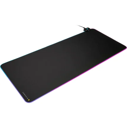 Corsair MM700 RGB Extended gaming mousepad (930 x 400 x 4mm) - RGB - Corsair MM700 RGB, Black, Monotone, Rubber, USB powered, Non-slip base, Gaming mouse pad