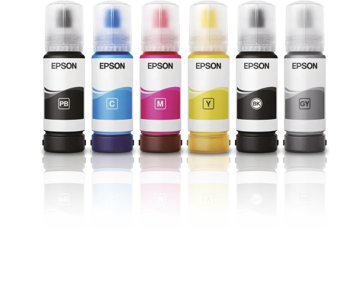 Epson 115 EcoTank Pigment Black ink bottle (70 ml) - Epson C13T07C14A, Black, Epson, EcoTank L8180, L8160, 1 pc(s)