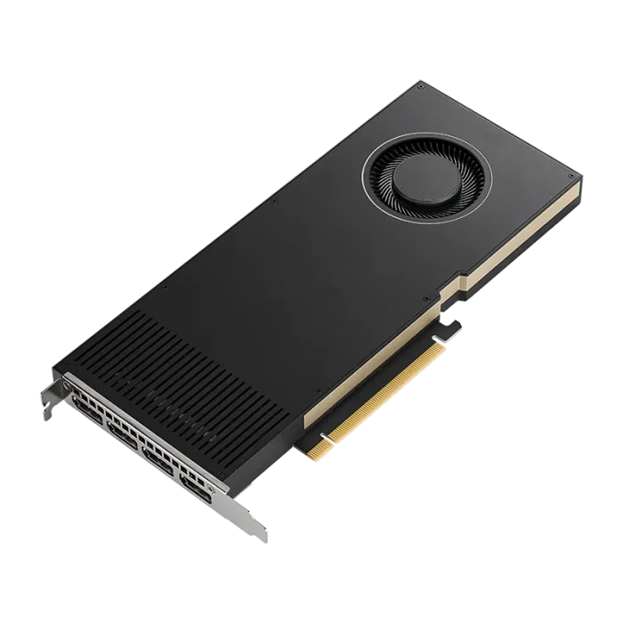 PNY NVIDIA RTX A4000 PROFESSIONAL GRAPHICS CARD. PCI-EXPRESS x16 Gen 4.0; 16 GB GDDR6 ECC 256-bit; 4x DP 1.4a; Nvlink Support; - PNY VCNRTXA4000-PB, RTX A4000, 16 GB, GDDR6, 256 bit, 7680 x 4320 pixels, PCI Express x16 4.0