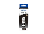 Epson 115 EcoTank Pigment Black ink bottle (70 ml) - Epson C13T07C14A, Black, Epson, EcoTank L8180, L8160, 1 pc(s)