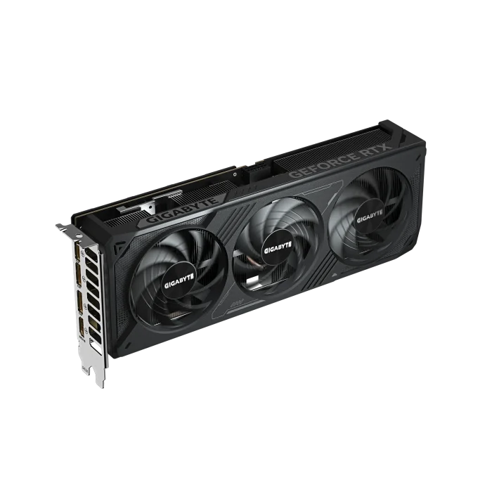 GIGABYTE nVidia GeForce RTX™ 5070 WINDFORCE OC SFF - 12GB GDDR7 HDMIx1/DPx3 - GIGABYTE GeForce RTX 5070 WINDFORCE OC SFF 12G Graphics Card - 16GB GDDR7, 256bit, PCI-E 5.0, 2542 MHz Core Clock, 3 x DP 2.1a, 1 x HDMI 2.1b, NVIDIA DLSS 4, GV-N5070WF3OC-12GD, GeForce RTX 5070, 12 GB, GDDR7, 192 bit, 7680 x 4320 pixels, PCI Express x16 5.0
