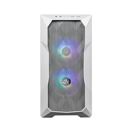 Cooler Master MasterBox TD300 Mesh Mini Tower Case - Cooler Master TD300, Mini Tower, PC, White, Micro-ITX,Mini-ITX, Mesh, Plastic, Steel, Multi