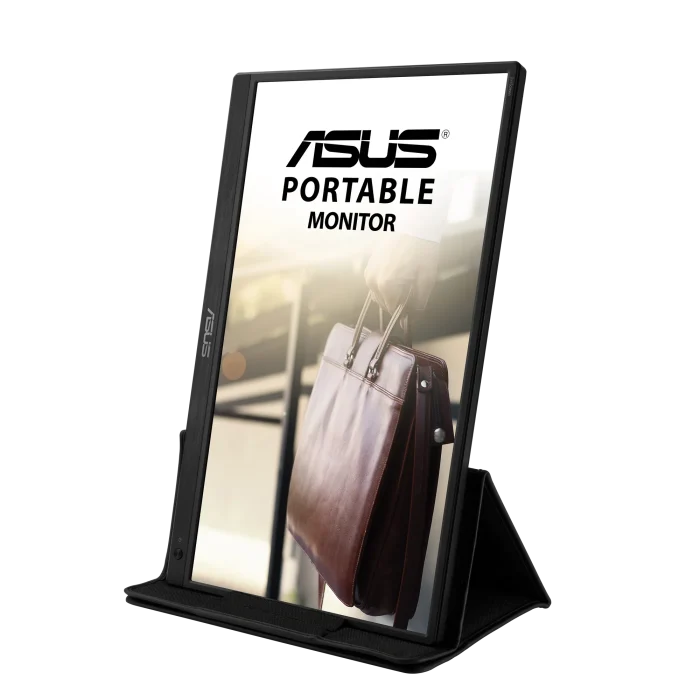 ASUS ZenScreen MB165B Portable USB Monitor |15.6 inch | 60Hz | HD(1366x768) | 1x USB 3.0 Narrow Bezel | USB-powered | Anti-glare - ASUS ZenScreen MB165B, 39.6 cm (15.6"), 1366 x 768 pixels, WXGA, LCD, 10 ms, Black