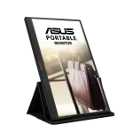 ASUS ZenScreen MB165B Portable USB Monitor |15.6 inch | 60Hz | HD(1366x768) | 1x USB 3.0 Narrow Bezel | USB-powered | Anti-glare - ASUS ZenScreen MB165B, 39.6 cm (15.6"), 1366 x 768 pixels, WXGA, LCD, 10 ms, Black