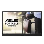 ASUS ZenScreen MB165B Portable USB Monitor |15.6 inch | 60Hz | HD(1366x768) | 1x USB 3.0 Narrow Bezel | USB-powered | Anti-glare - ASUS ZenScreen MB165B, 39.6 cm (15.6"), 1366 x 768 pixels, WXGA, LCD, 10 ms, Black