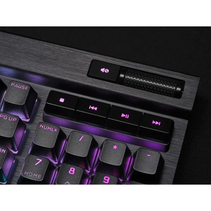 Corsair K70 RGB PRO Mechanical Gaming Keyboard - CHERRY MX Brown Keyswitches - Black - Corsair K70 RGB PRO Mechanical Gaming Keyboard with PBT DOUBLE SHOT PRO Keycaps — CHERRY MX Brown, Full-size (100%), USB, Mechanical, QWERTY, RGB LED, Black