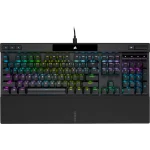 Corsair K70 RGB PRO Mechanical Gaming Keyboard - CHERRY MX Brown Keyswitches - Black - Corsair K70 RGB PRO Mechanical Gaming Keyboard with PBT DOUBLE SHOT PRO Keycaps — CHERRY MX Brown, Full-size (100%), USB, Mechanical, QWERTY, RGB LED, Black