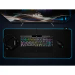Corsair K70 RGB PRO Mechanical Gaming Keyboard - CHERRY MX Brown Keyswitches - Black - Corsair K70 RGB PRO Mechanical Gaming Keyboard with PBT DOUBLE SHOT PRO Keycaps — CHERRY MX Brown, Full-size (100%), USB, Mechanical, QWERTY, RGB LED, Black