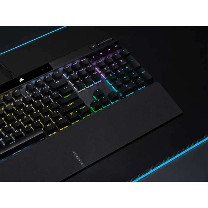 Corsair K70 RGB PRO Mechanical Gaming Keyboard - CHERRY MX Brown Keyswitches - Black - Corsair K70 RGB PRO Mechanical Gaming Keyboard with PBT DOUBLE SHOT PRO Keycaps — CHERRY MX Brown, Full-size (100%), USB, Mechanical, QWERTY, RGB LED, Black